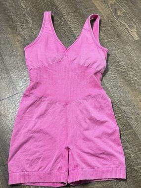 JoyLab Pink Short Romper